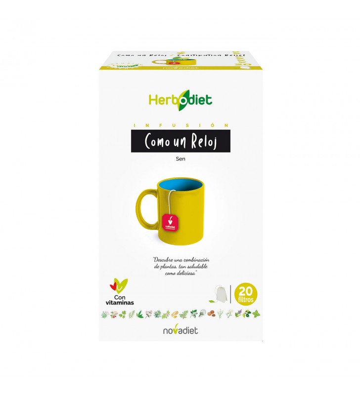 Herbodiet como un reloj x 20 bolsitas