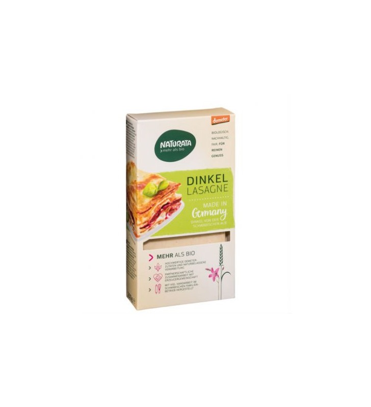 Pasta lasaña de espelta blanca bio 250gr