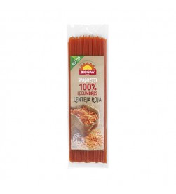 Espagueti de lenteja roja bio 250gr