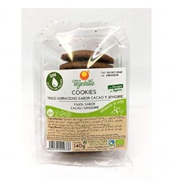 Cookies sarraceno cacao y jengibre 140g