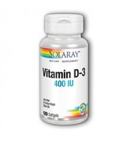 Vitamina D3 400UI 120 perlas