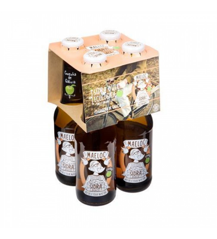 Sidra dulce bio pack 4x200ml Sidra dulce bio pack 4x200ml