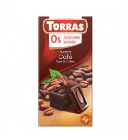 Chocolate negro café 75gr