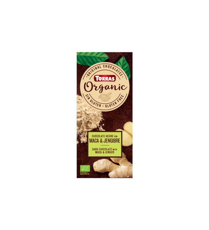 Chocolate maca y jengibre bio