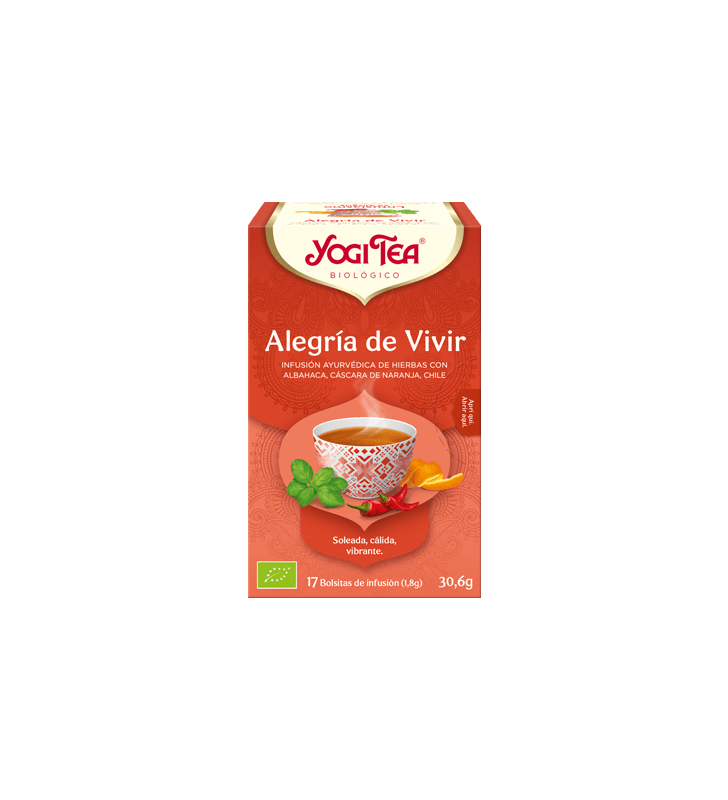 Infusión alegría de vivir x 17 bolsitas