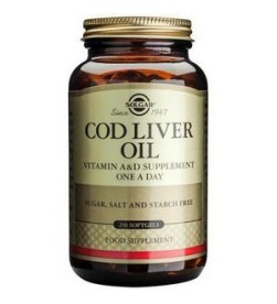 Aceite hígado de bacalao 100 cápsulas