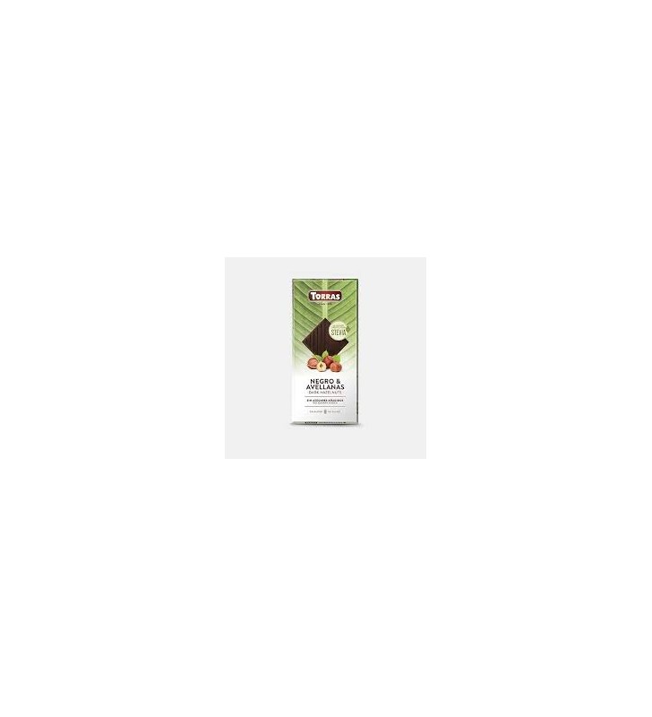 Chocolate negro avellanas stevia 150gr