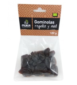 Gominolas regaliz y miel bio