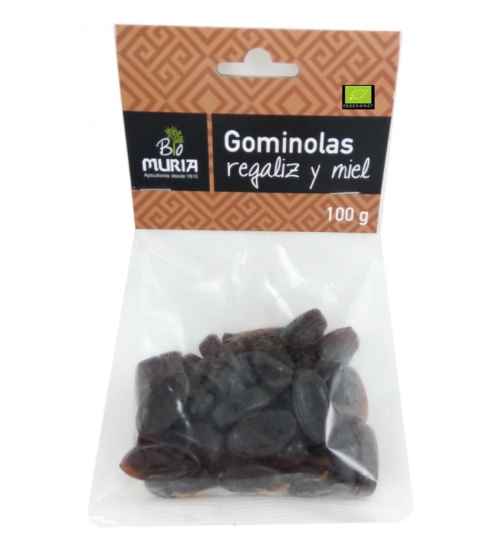 Gominolas regaliz y miel bio