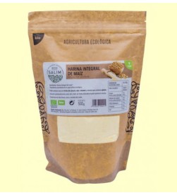 Harina integral de maíz bio 500gr