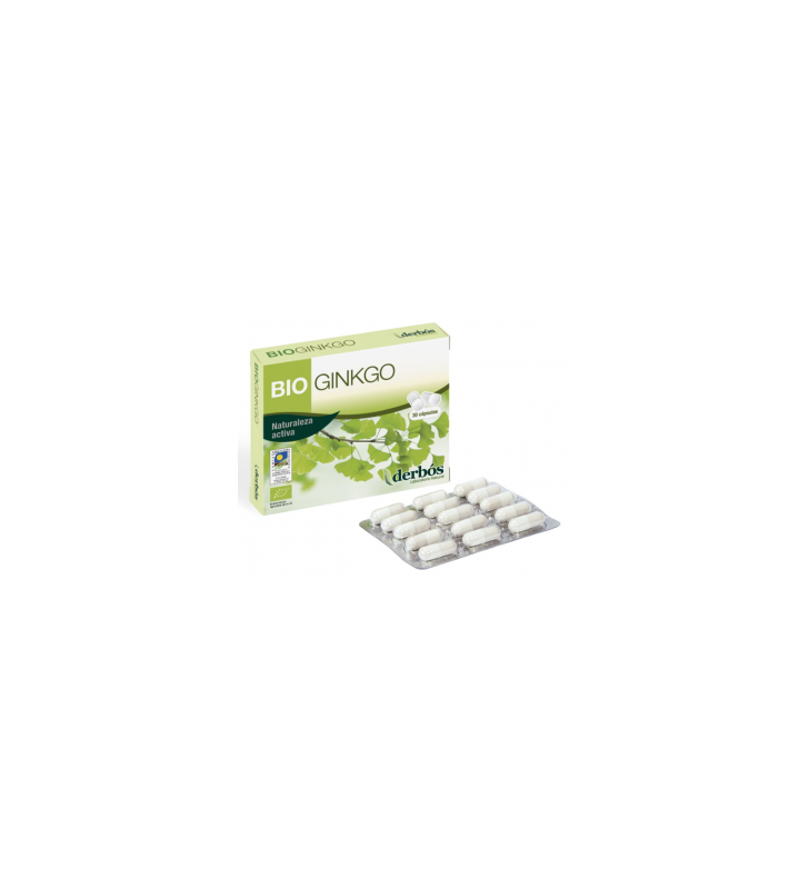 Bio ginkgo biloba 30 cápsulas 380mg