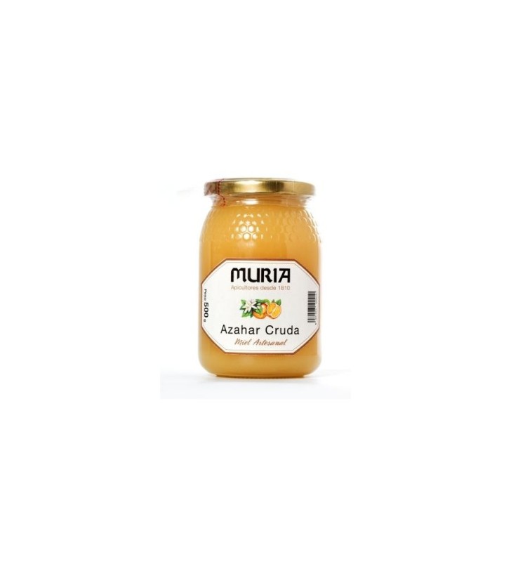 Miel de azahar cruda 500g