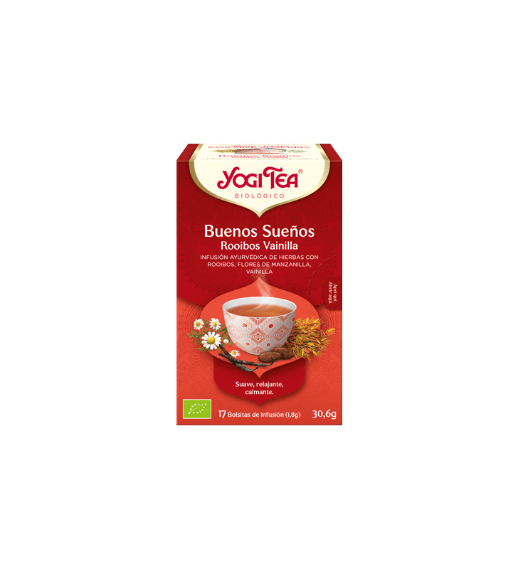 Infusión buenos sueños rooibos vainilla