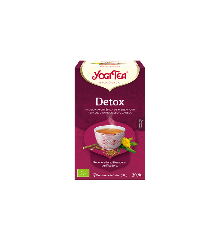 Infusión detox x17 bolsitas