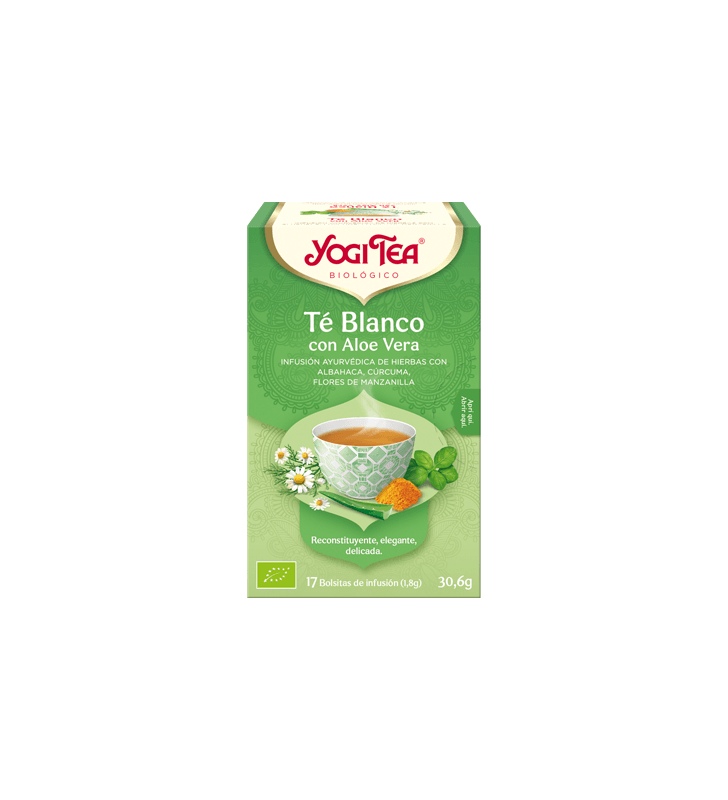 Infusión té blanco aloe x 17 bolsitas