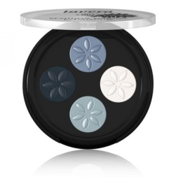 Sombra de ojos 4-tonos 07 azul platino
