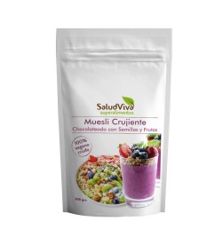 Muesli crujiente choco semillas y frutas