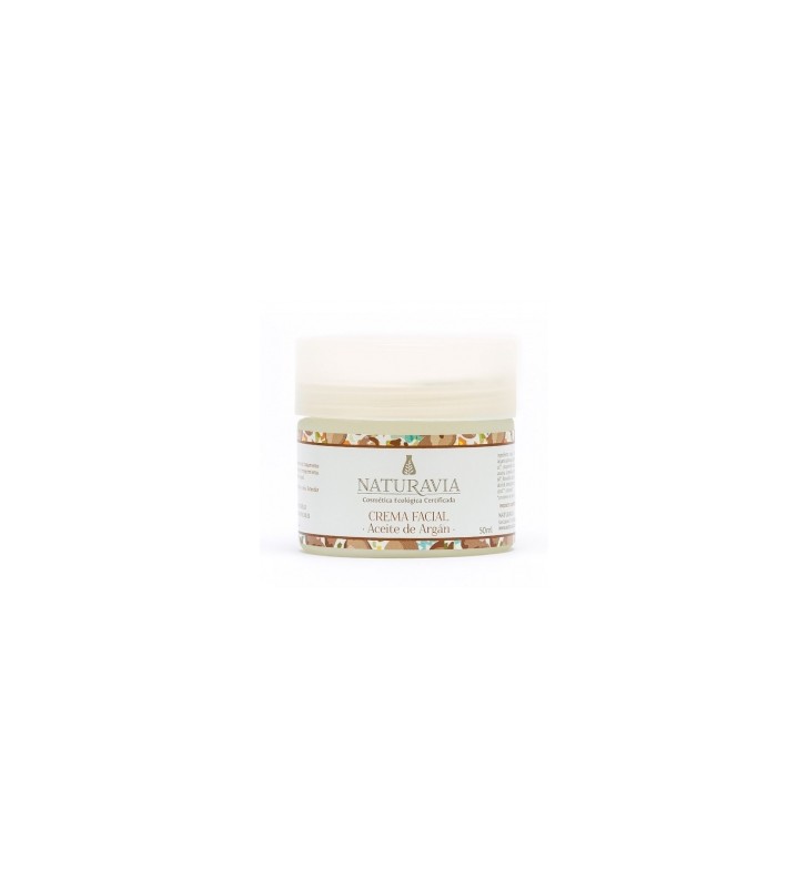 Crema facial de aceite de argán