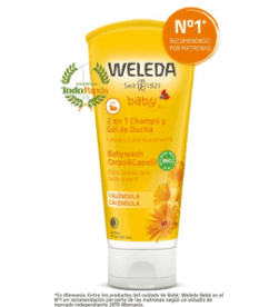 Champú y gel ducha caléndula baby 200ml