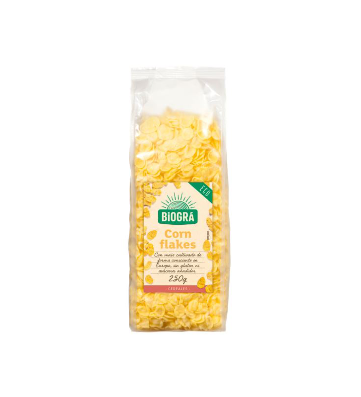 Corn flakes sin azúcar bio 250gr