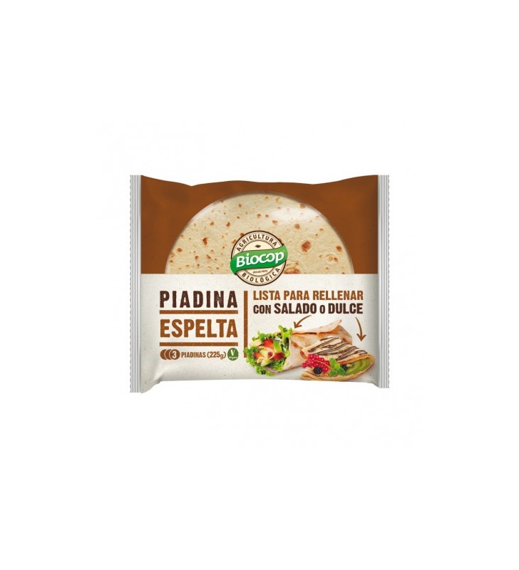 Piadina de espelta 225g