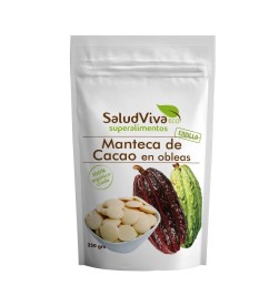 Manteca de cacao en obleas 250gr
