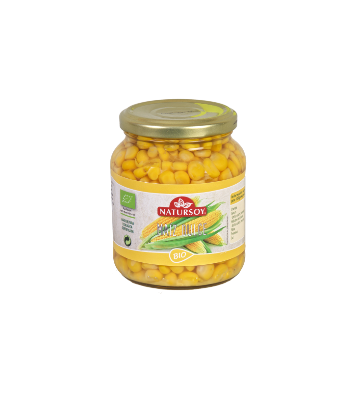 Maíz dulce bio 330gr