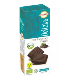 Delizias espelta cacao con agave 135g