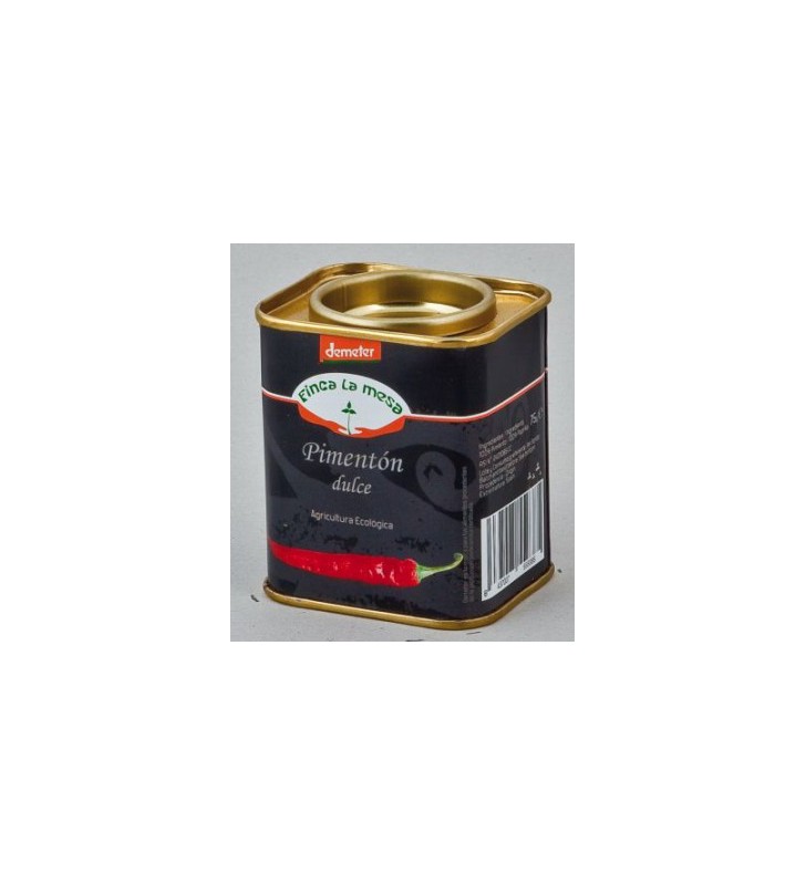 Pimentón dulce polvo 75gr Finca la mesa