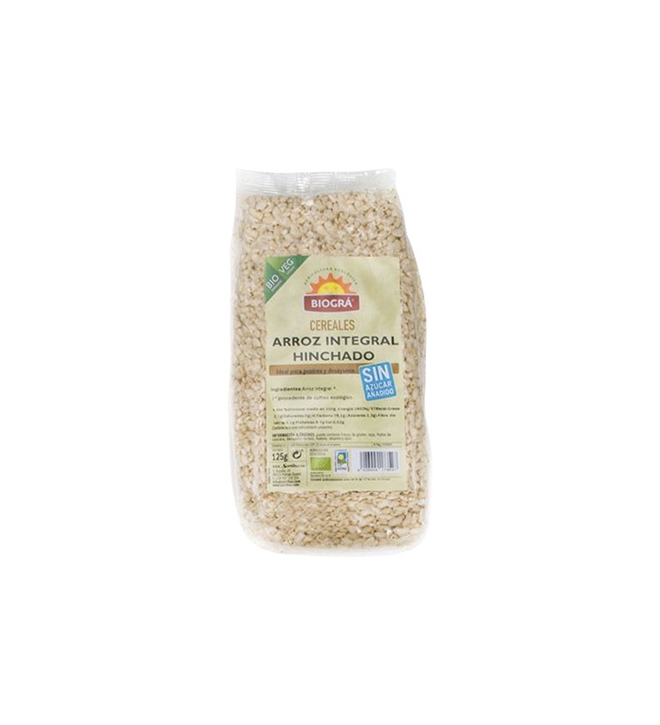 Arroz integral hinchado 125gr