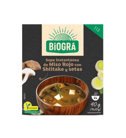 Sopa de miso con setas 4x10gr