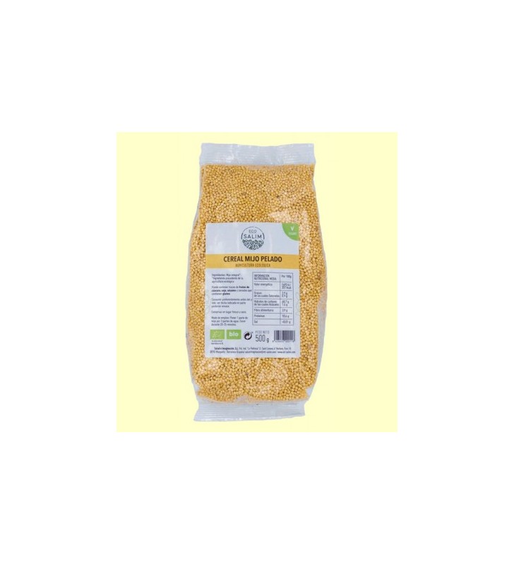 Mijo integral pelado bio 500gr
