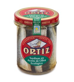 Sardinas en aceite de oliva eco 190gr