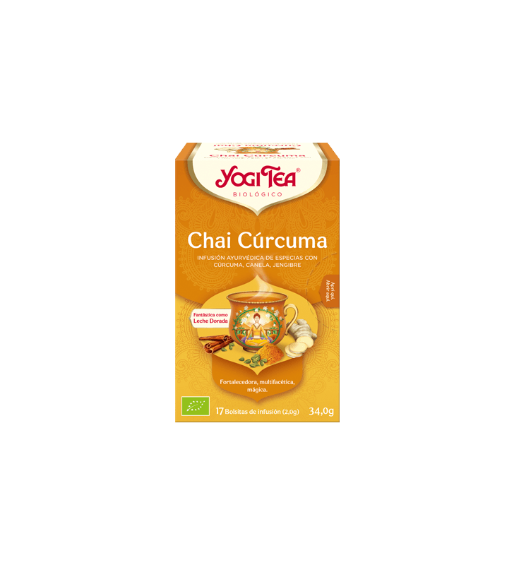 Infusión chai cúrcuma x 17 bolsitas