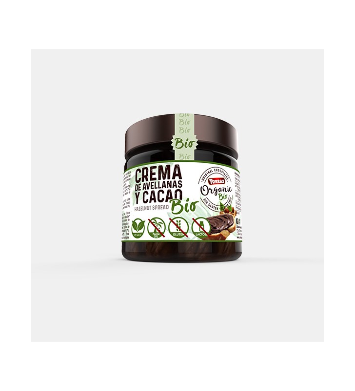 Crema de avellanas y cacao bio 200gr