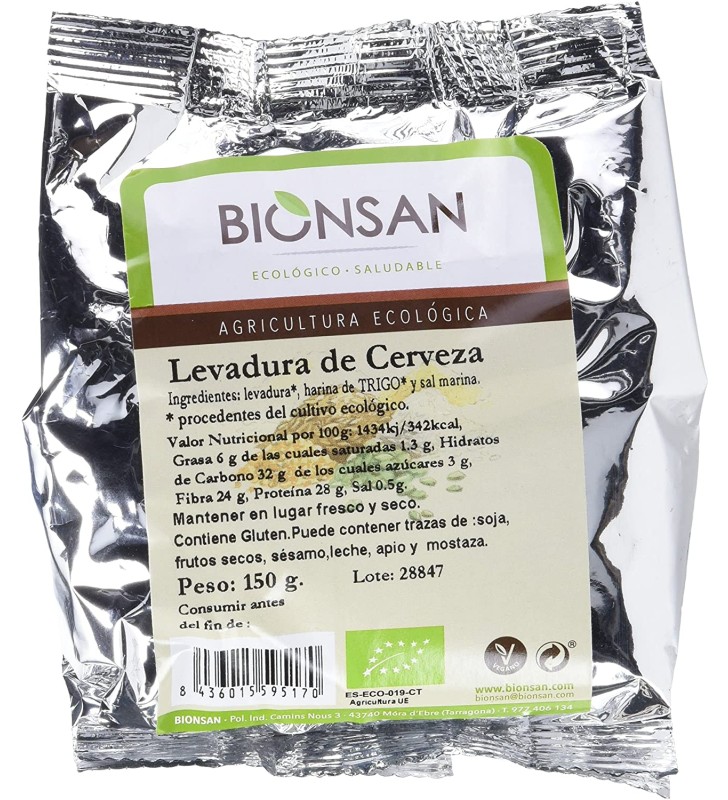 Levadura de cerveza en copos bio 150gr