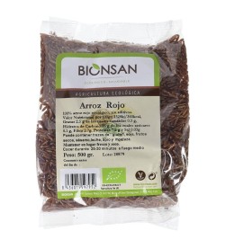 Arroz rojo ecológico 500gr