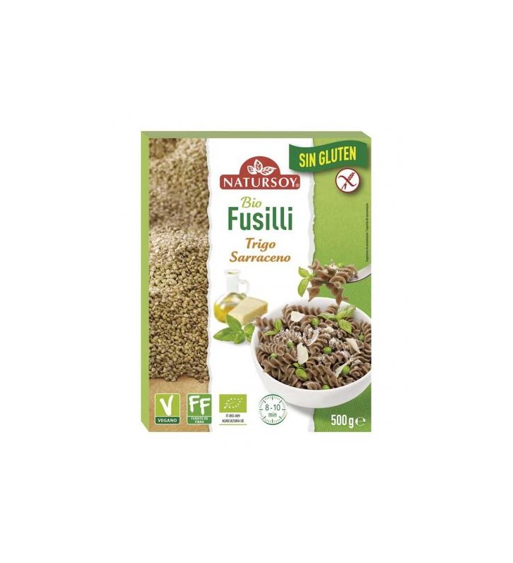 Fusilli 100- trigo sarraceno bio 500gr