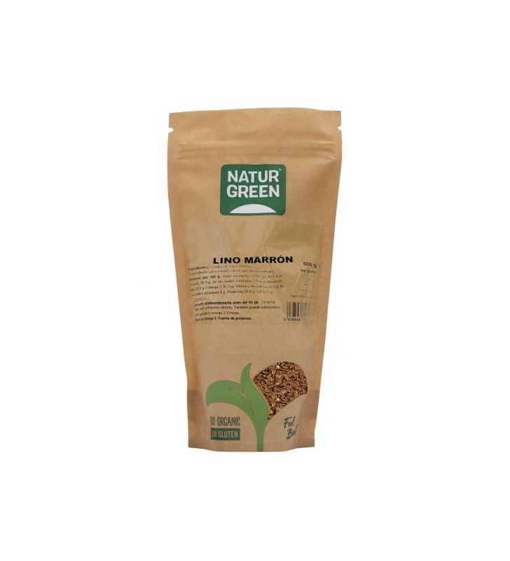 Semillas de lino marrón bio 500gr