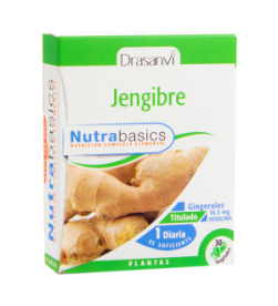 Jengibre 30 cápsulas Nutrabasics