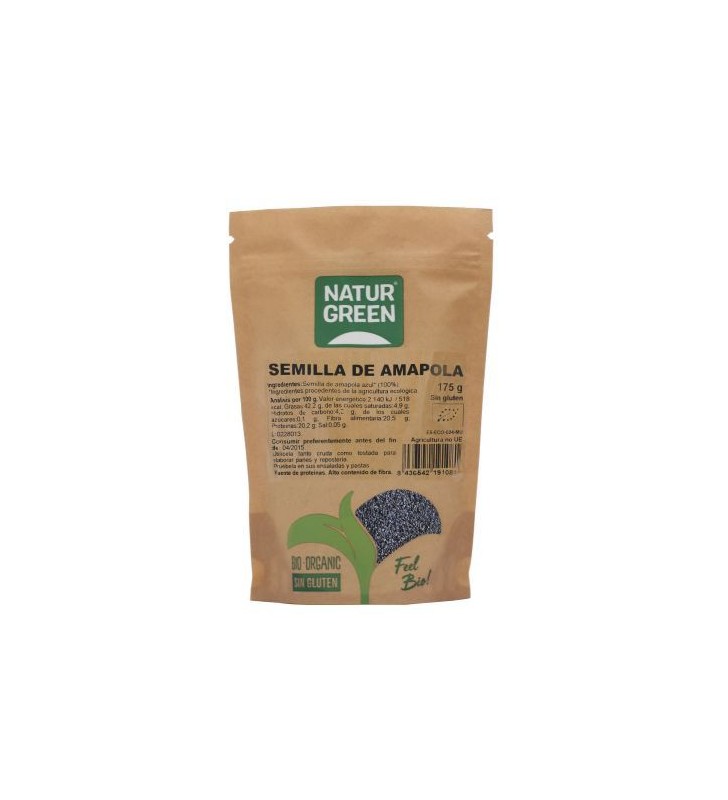 Semillas de amapola bio 175gr