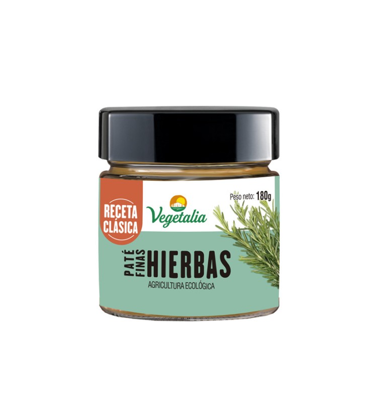 Paté finas hierbas bio 180gr