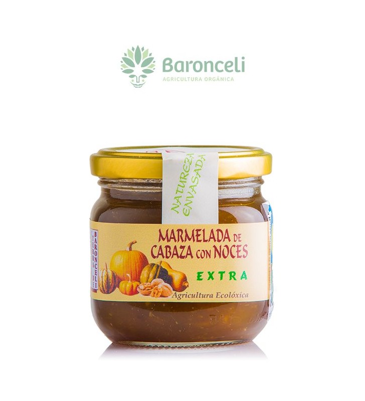 Mermelada de calabaza y nueces 230g
