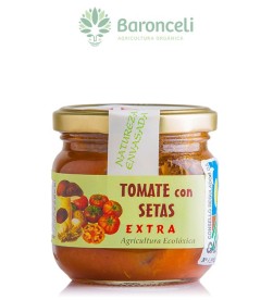 Paté -salsa- de tomate y setas bio 230gr