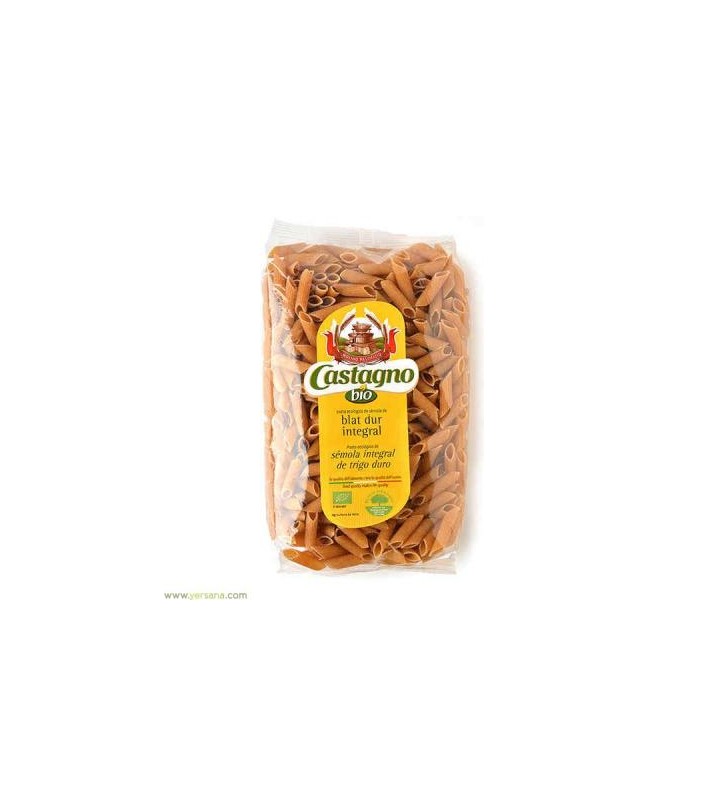 Macarrones de trigo integral bio 500gr