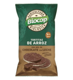 Tortitas de arroz con choco leche 100gr