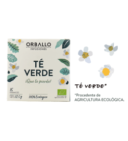 Infusión exclusivamente té verde