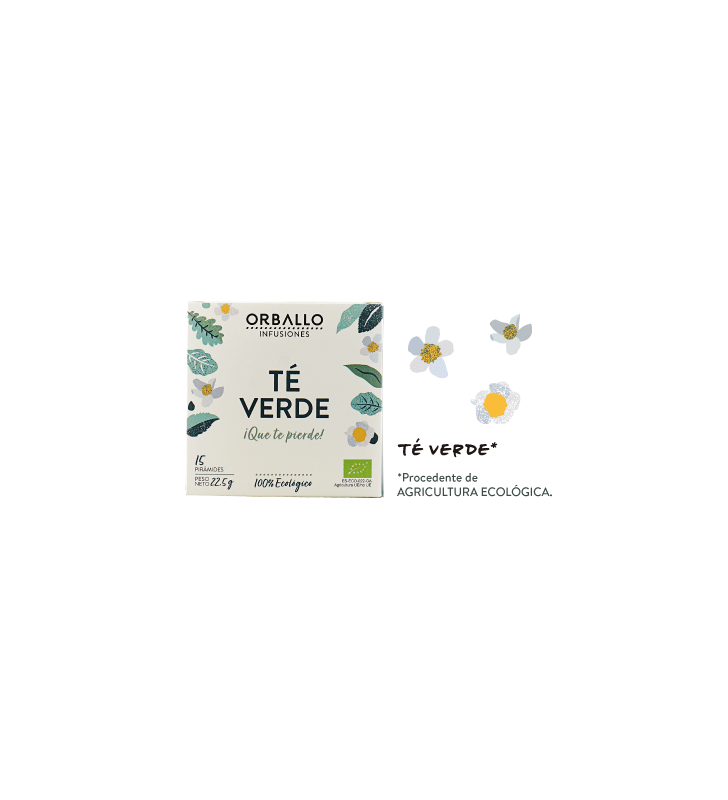 Infusión exclusivamente té verde