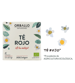 Infusión exclusivamente té rojo