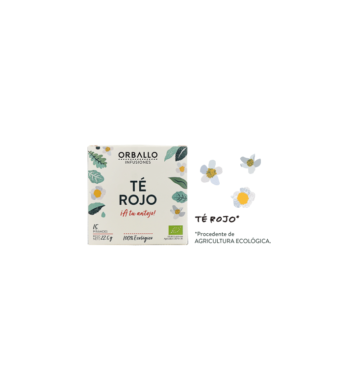 Infusión exclusivamente té rojo